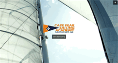 Desktop Screenshot of capefearsailingacademy.com